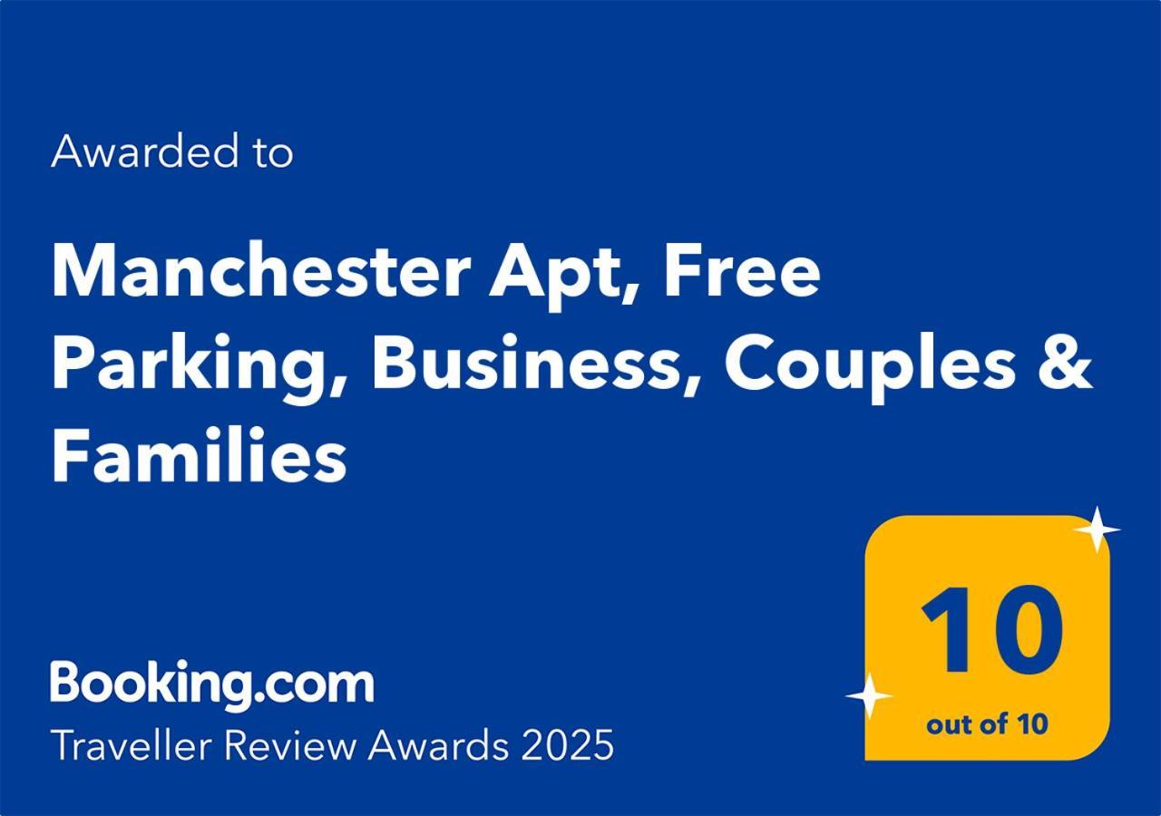 Manchester Apt, Free Parking, Business, Couples & Families Exteriér fotografie